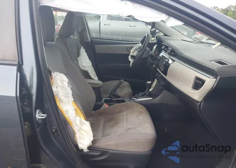 2016 Toyota Corolla Le из США, поврежденный, VIN 2T1BURHE6GC740931